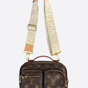 Louis Vuitton Brown Monogram Utility Cross Body Bag